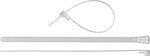 ЗУБР КСР-Б1, 7.5 x 150 мм, нейлон РА66, 100 шт, белые, кабельные стяжки разъемные, Профессионал (309240-75-150)