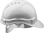 ЗУБР белая, реечный механизм, универсальное крепление для наушников и щитков, защитная каска (11090-2)