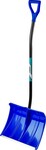 СИБИН ЛПА-500, ширина 500 мм, пластиковая, с алюминиевой планкой, эргономичный алюминиевый черенок, V-ручка, снеговая лопата (421847)