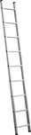 СИБИН 9 ступеней, высота 251 см, односекционная, алюминиевая, приставная лестница (38834-09)