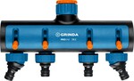 GRINDA TS-4, 3/4″ - 1″, четырехканальный, с внутренней резьбой, поливочные распределители, PROLine (8-426313)