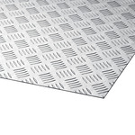ЗУБР Квинтет, 300 х 600 х 1.5 мм, алюминиевый рифленый лист, Профессионал (53833)