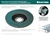 KRAFTOOL 125 х 22.2 мм, P80, круг лепестковый циркониевый торцевой по металлу и нержавеющей стали (36594-125-80)
