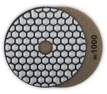 ЗУБР 100 мм, №1000, сухое шлифование, алмазный гибкий шлифовальный круг АГШК, Профессионал (29868-1000)
