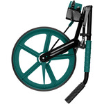 KRAFTOOL 0.1 - 99999.9 м, измерительное колесо (курвиметр) с металлическим шасси и рукояткой (34756)