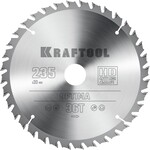 KRAFTOOL Optima, 235 х 30 мм, 36Т, пильный диск по дереву (36951-235-30)