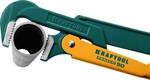 KRAFTOOL PANZER-90, №0, 3/4″, 280 мм, трубный ключ с прямыми губками (2734-05)