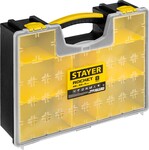 STAYER ROCKET-8, 420 х 330 х 110 мм, (16.5″), пластиковый органайзер с 8 съемными лотками (38033-16)