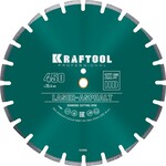 KRAFTOOL Laser-Asphalt, 450 мм, (25.4/20 мм, 10 х 4.0 мм), сегментный алмазный диск (36687-450)