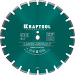 KRAFTOOL LASER-ASPHALT 500 мм (25.4/20 мм, 10х4.5 мм), алмазный диск (36687-500)