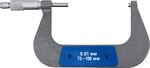 ЗУБР МК 100, 75 - 100 мм, гладкий механический микрометр, Профессионал (34480-100)