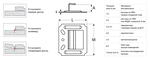 ЗУБР Кляймер-У, 8 мм, цинк, 50 шт, усиленный крепеж для вагонки блок хауса имитации бруса (3075-08)