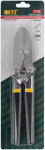 Клещи для гофрирования листового металла, ПВХ покрытие ручек, 255 мм FIT FINCH INDUSTRIAL TOOLS 