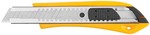 Нож технический 18 мм усиленный пластиковый, лезвие 15 сегментов FIT FINCH INDUSTRIAL TOOLS 