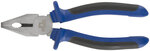 Плоскогубцы комбинированные "Один" двухцветные обрезиненные ручки, полированная сталь 200 мм MOS 
