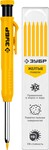 Автоматический строительный карандаш ЗУБР, желтый, HB, 6 сменных грифелей, АСК, серия Профессионал