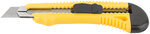 Нож технический 18 мм усиленный пластиковый FIT FINCH INDUSTRIAL TOOLS 