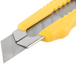 Нож технический 18 мм усиленный пластиковый FIT FINCH INDUSTRIAL TOOLS 