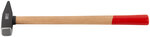 Молоток кованый, деревянная ручка  200 гр. FIT FINCH INDUSTRIAL TOOLS 