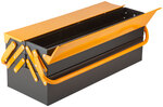 Ящик для инструмента металлический с 4-мя раздвижными отделениями  530х200х200 мм FIT FINCH INDUSTRIAL TOOLS 
