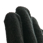 Перчатки трикотажные, акрил, черный, оверлок Россия Сибртех