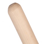 Лопата для уборки снега пластиковая, 380х385х1420 мм, деревянный черенок Россия No name 
