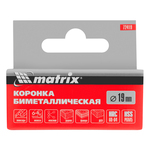 Коронка Bimetal, 19 мм Matrix