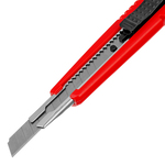 Нож, 9 мм, выдвижное лезвие, металлическая направляющая Matrix
