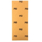 Шлифлист на бумажной основе, P 60, 115 х 280 мм, 5 шт, водостойкий Matrix
