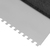 Шпатель из нержавеющей стали, 200 мм, зуб 4 х 4 мм, пластмассовая ручка Сибртех