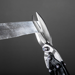 Ножницы по металлу, удлиненные, 285 мм, пряморежущие, обрезиненные рукоятки Matrix
