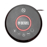 Тепловентилятор электрический керамический DTFC-2000, пульт, 3 режима, вентилятор, нагрев 1000/2000 Вт Denzel