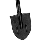 Лопата штыковая, 210х270х1350 мм, ребра жесткости, деревянный черенок, с рукояткой, LUXE Palisad