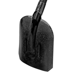 Лопата совковая, 235х285х1310 мм, ребра жесткости, деревянный черенок, с рукояткой, LUXE Palisad