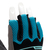 Перчатки комбинированные облегченные, открытые пальцы, AKTIV, размер XL (10) Gross