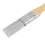 Кисть плоская для лаков "Евро" 3/4", искусственная щетина, деревянная ручка MTX