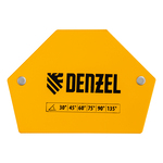 Фиксатор магнитный для сварочных работ усилие 25 LB, 30х45х60х75х90х135 град. Denzel