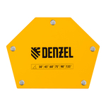 Фиксатор магнитный для сварочных работ усилие 75 LB, 30х45х60х75х90х135 град. Denzel