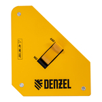 Фиксатор магнитный отключаемый для сварочных работ усилие 55 LB, 45х90 град. Denzel