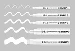 ЗУБР МК-1500 белый, 8-15 мм маркер-краска (06329-8)