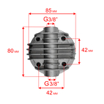 Головка цилиндра QUATTRO ELEMENTI Piccolo 6 (770-186-023), шт