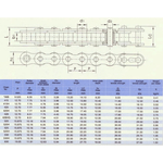 Цепь DDE (110) снегометателя STG9070E/1370/1476 между осями 1 и 2 (08A55), шт