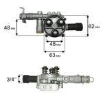 Насос QUATTRO ELEMENTI PALERMO120 (793-312-P13), шт