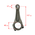 Шатун DDE LC2P82F для трактора TR 106-300 (909-174-468), шт